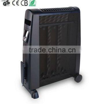 Digital mica thermostat heater with timer ,remote control ,LED display, overheat protection
