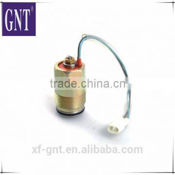 low price white plug hydraulic solenoid valve for SK200-6