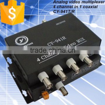 4 Channels Coaxial Video Transceiver