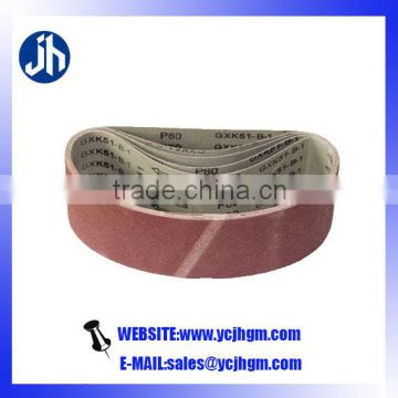 good finishing aluminium oxide sanding belt