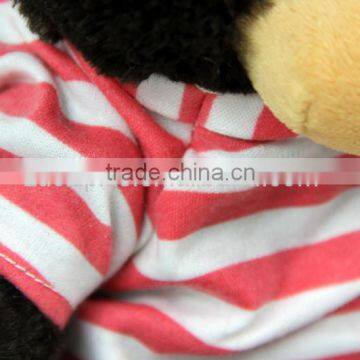 Luckiplus Hot Sale First Class Cowboy Monkey Soft Plush Safe Technology Toy For Kids