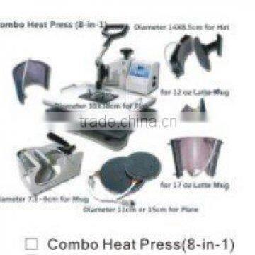 versatility heat press 8 in 1 (220v,110v)