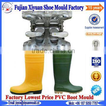 Top Quality Double Color Men PVC Rain Boot Mould Factory