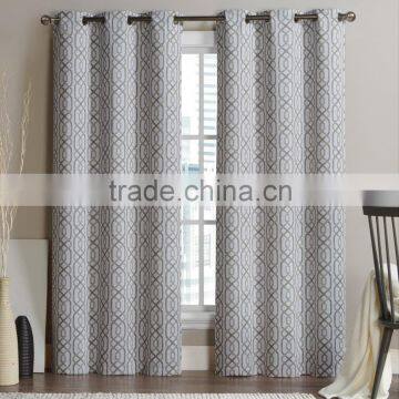 100% Polyester Solid Color Thermal Insulated Hotel Blackout Window Curtain Drapery