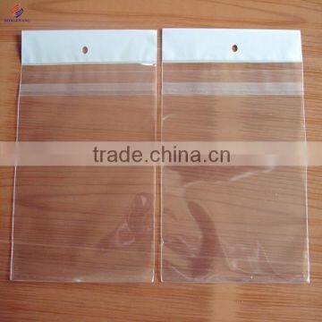 Clear Opp Plastic Bag With Header and Adhesive Flap photo-3