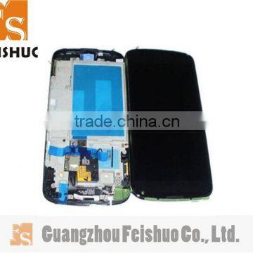 Factory LCD With Frame For LG E960 Nexus 4,For LG E960 Display With Digitizer Frame Replcement