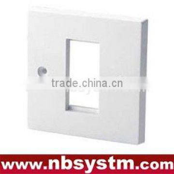 1 port Face plate UK type. Size:86x86mm