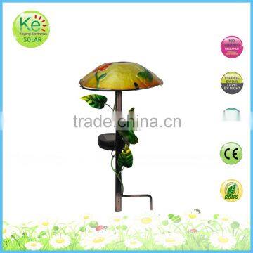 Metal Mushroon Stake Path Led Light