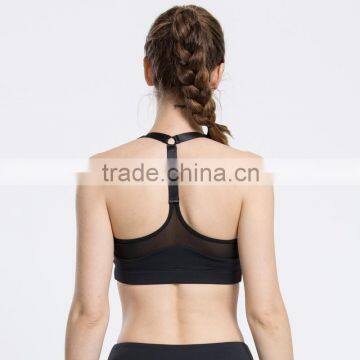 plain women hot sexy bra& sport bra panty black sexy net bra