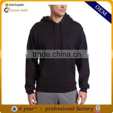 plain black hooded sweatshirt