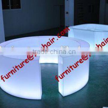 Acrylic Led Illuminated Light Up Bar Table