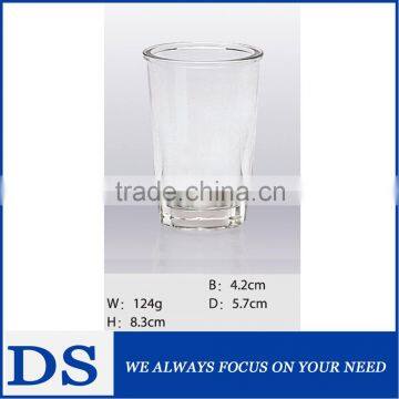 Glass candle tumbler , glass tumbler for candle, glass cup for candle