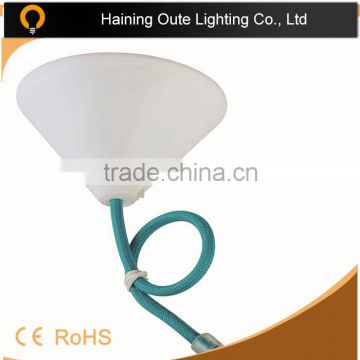 E27 lamp holder and the plastic ceiling mounted plate