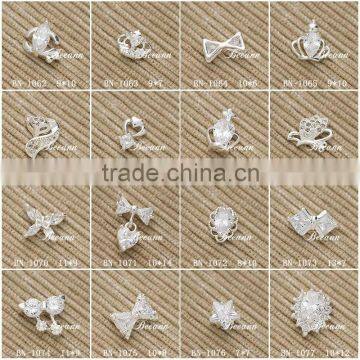 2015 Crystal 3d Finger Nail Art Jewelry photo-5
