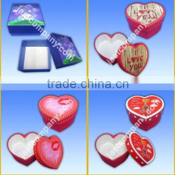 LOVE Topic Chocolate Gift Cheap Music Boxes, LOVE Chocolate Paper Cheap Music Boxes