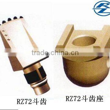 BFZ80 High Grade Steel Flat Teeth for Oil Field Drilling Foundation Drilling Tools Auger Bucket Teeth photo-3