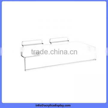 New coming customized acrylic shelf display cosmetic