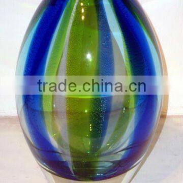 art glass vase xo-2010045A and art glass home decoration