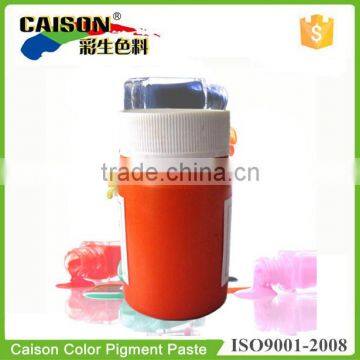 Eco friendly pigment Orange dispersion for nail polish coloring