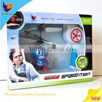 Toys for kids 2015 infrared spaceman with induction motor propel rc helicopter parts