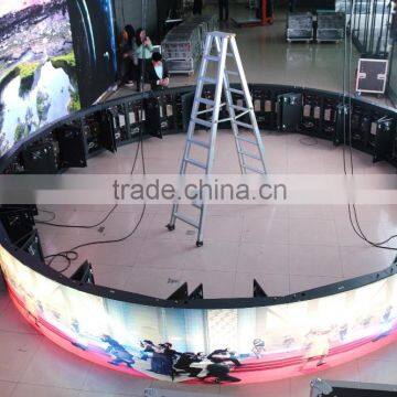 p2.5 smd full color indoor round led display