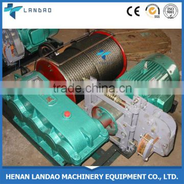 High Qualified JK series electronic control high speed winch with Competitive price