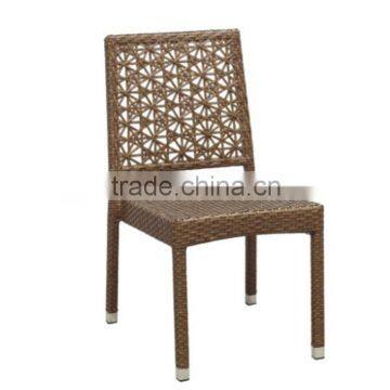 Black Unfolding Outdoor Rattan Chair With Arms photo-2