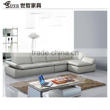 Wholesale Low Price High Quality leather corner sofa bed