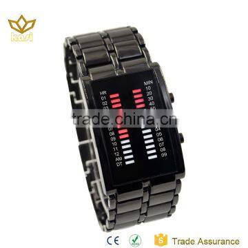 2016 New Fashion alloy Led digital men watch