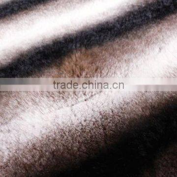 High Quality Luxurious Chinchilla Fur Rex Rabbit Fur Rug for Parlour