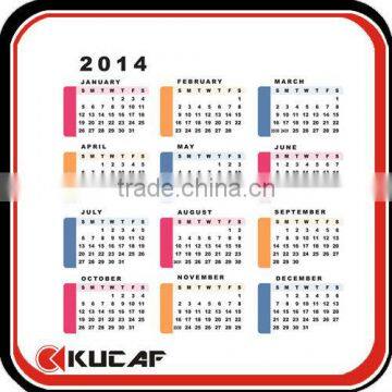 Custom Made Yearly Calendar 2016