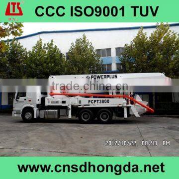Excellent Performance! HDT5291THB-39/4 Concrete Pump Truck With Quality Certificates on Sale