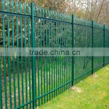 European fencing, triple pointed palisade pales, palisade fence