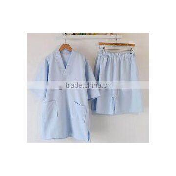 Blue Waffle Suits Waffle Bathrobe Hotel Spa Robe