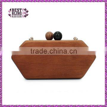 sample marketing plan new product wooden clutch bag (C402)