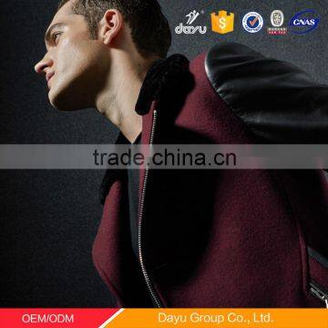 2016 New Stylish High Quality Real Sheep Wool Fur Coat Leather Coat and Jacket Winter Wool Coats photo-3