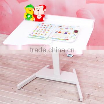 NEW model Hot selling Ergonomic Electric Height Adjustable Children Desks, study table, school table