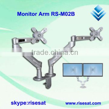 Adjustable Tablet LCD Monitor Arms for double monitors