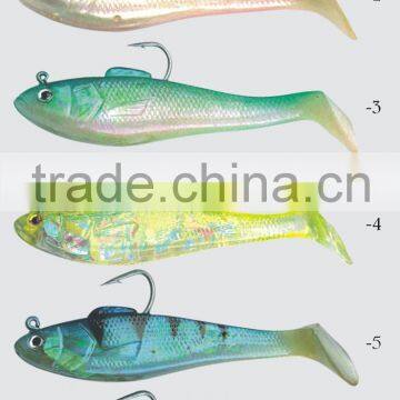 swimbait imbeded lead soft shad