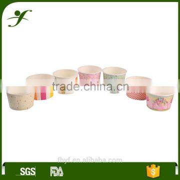 16oz Custom Design Single Wall Disposable Ice Cream Paper Cup photo-6
