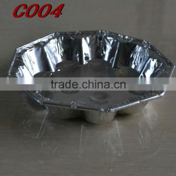 Newest!! Zhongnbo disposable aluminum foil plates C004