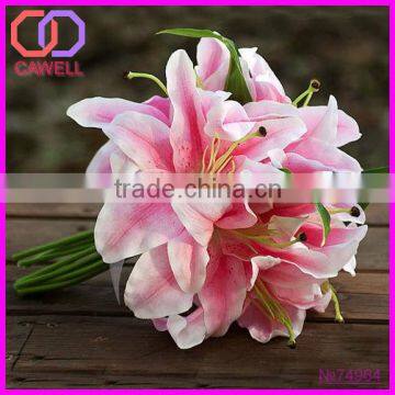 real touch artificial lily