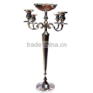 Five Arms Metal Candelabra