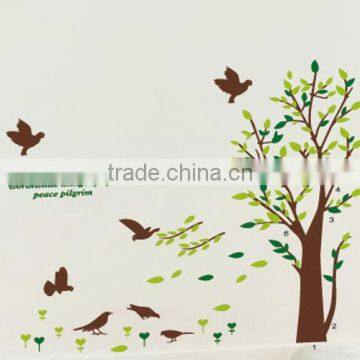 Dining Bedroom Living Room Wall Decal Vinyl Flock of Birds Sticker photo-4