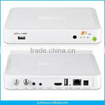 New Dual Core A9 Android + DVB S2 Satellite Receiver TV Box 1080P WIFI photo-3
