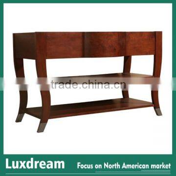 48 inch artificial quartz top hotel bathroom vanity