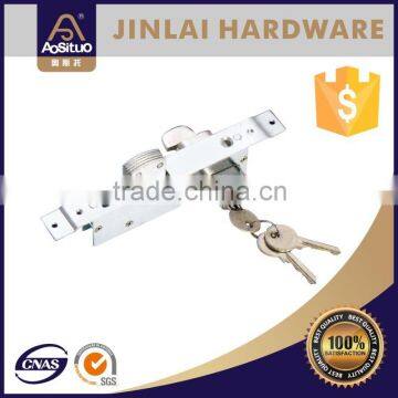 aluminum door window hardware sliding door lock(dead lock single open)