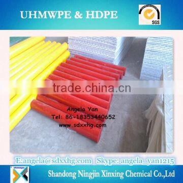 Wear resistant light-weight UHMWPE rod/HDPE rod/High Density PE rod manufacturer