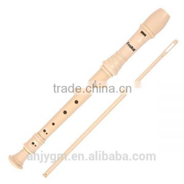 New Design Different Colors Plastic/ABS Flute with Cleaning Stick