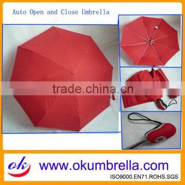 Windproof Auto Open & Close Folding Umbrella OKF44